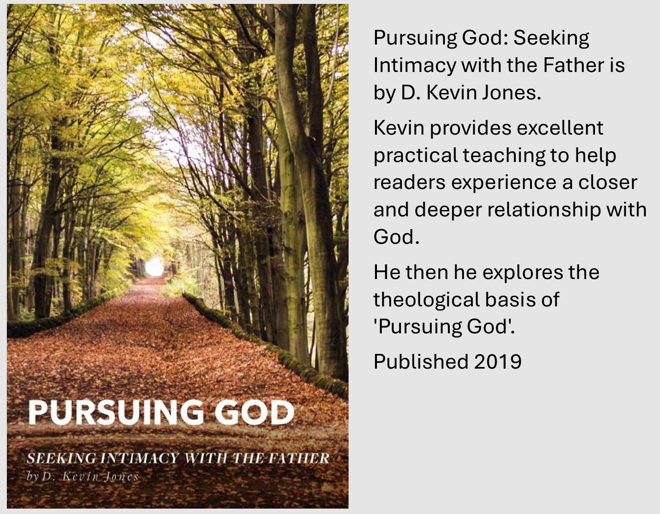 Pursuing God PDF's Front.Words